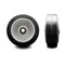 Service Caster SCC - 6" Rubber on Aluminum Wheel Only w/Ball Bearing-1/2" Bore-550 lbs Capacity SCC-RAB620 - alternate 3